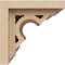 Ekena Millwork 5"W x 5"D x 5"H Wide Sheridan Rough Cedar Woodgrain TimberThane Corbel, Primed Tan CORUR05X05X05SHERCPR - alternate 5